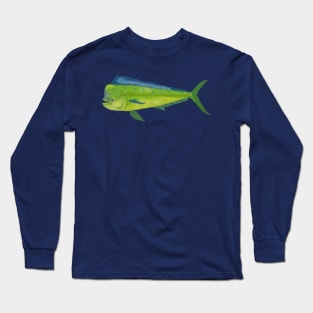 Mahi Mahi aka the Dolphin Long Sleeve T-Shirt